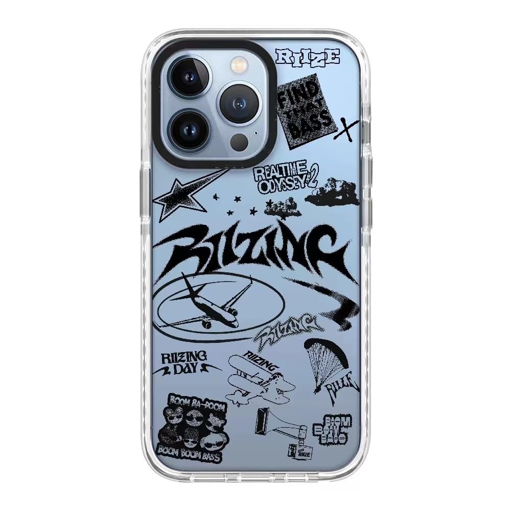 Amazon.co.jp: K-POP ライズ RIIZE スマホケース iPhone用 携帯ケース